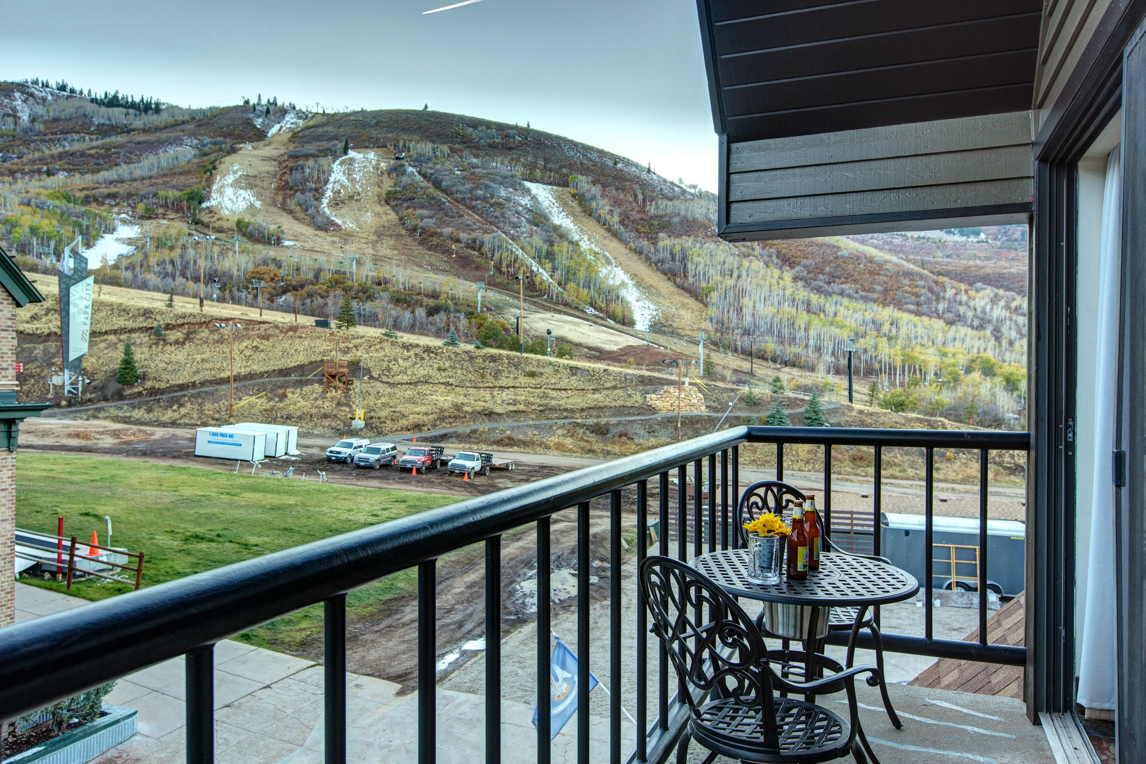 Private Balcony Overlooking Park City Mountain Resort Village