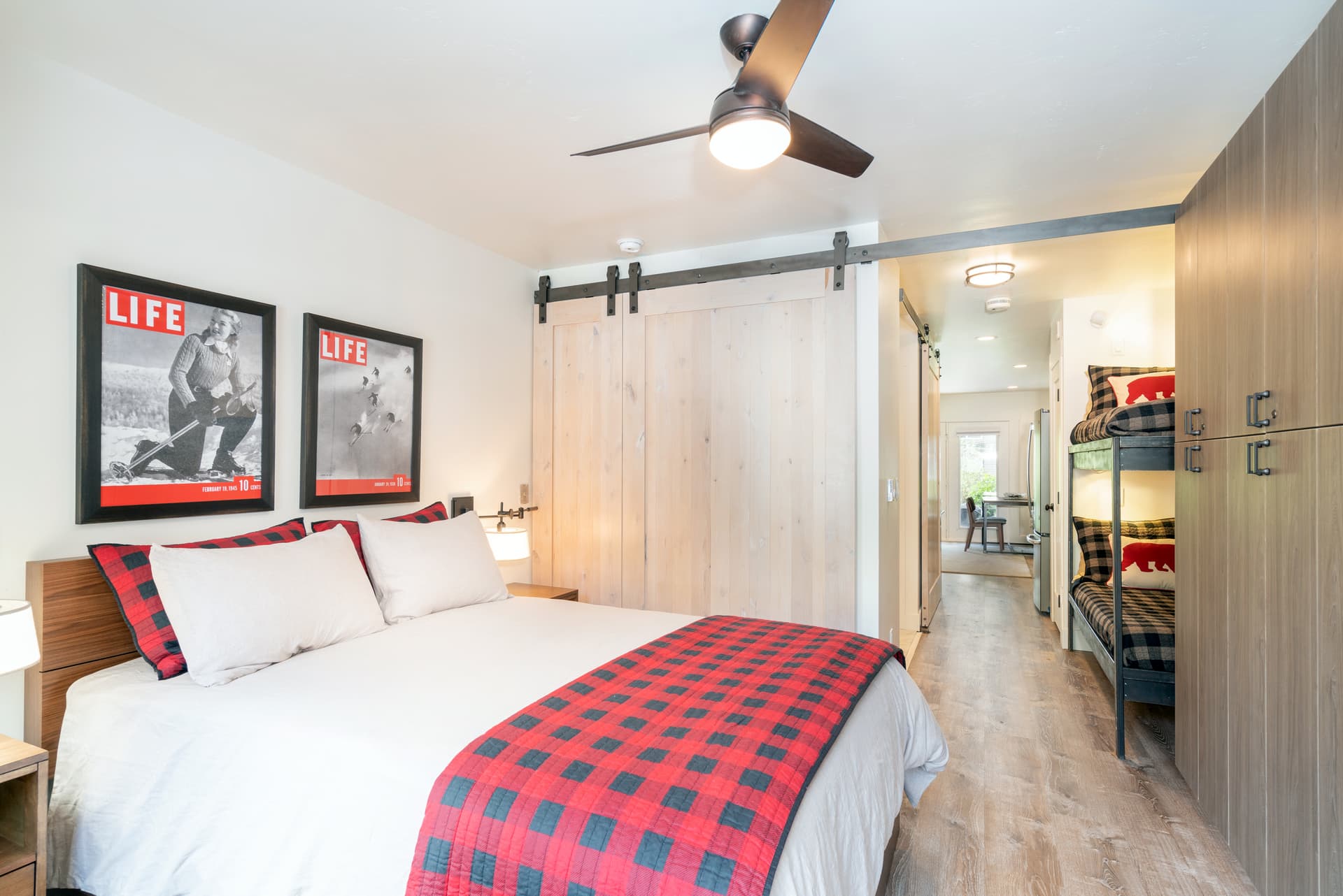 Primary bedroom with storage