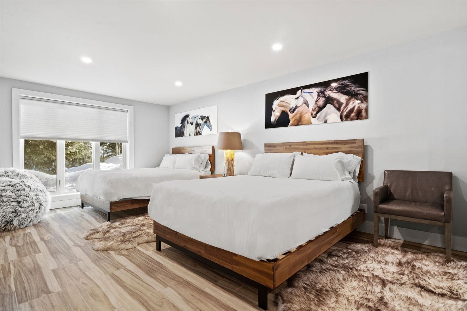 2 Queen Beds with Attached Bath--Lower Level