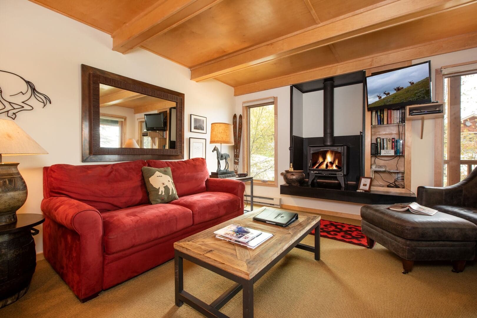 Living Room with Sofa Bed  (max. 2 people occupancy)
