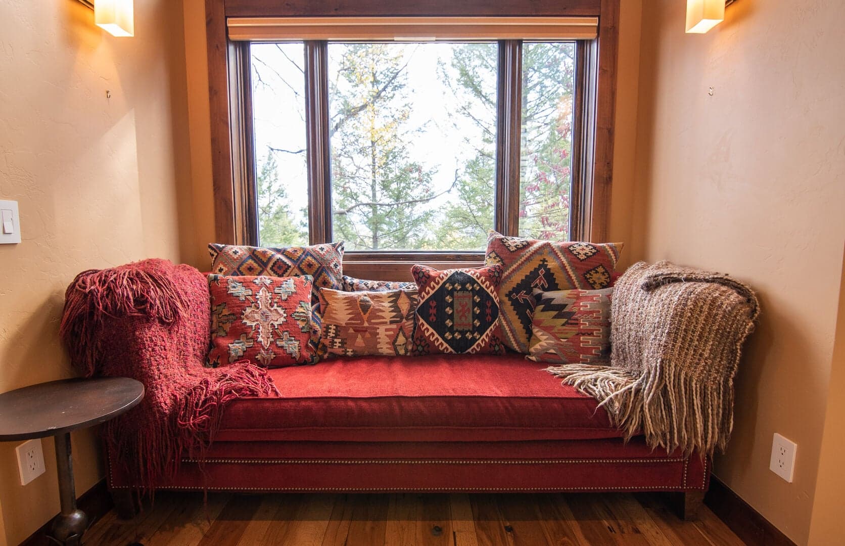 Cozy Nook in Living Room room with double sided fireplace(mid level)