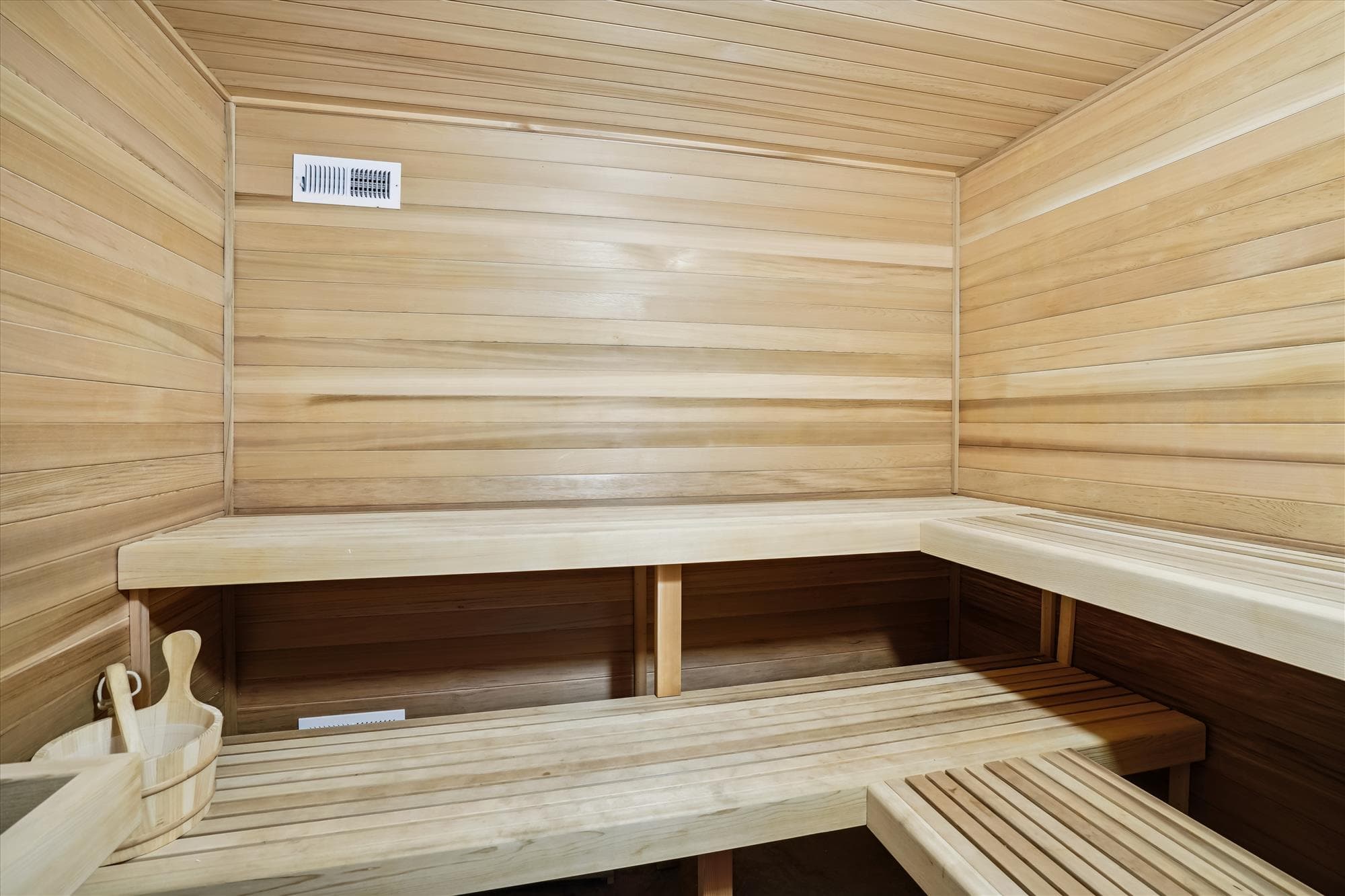 Beautiful sauna