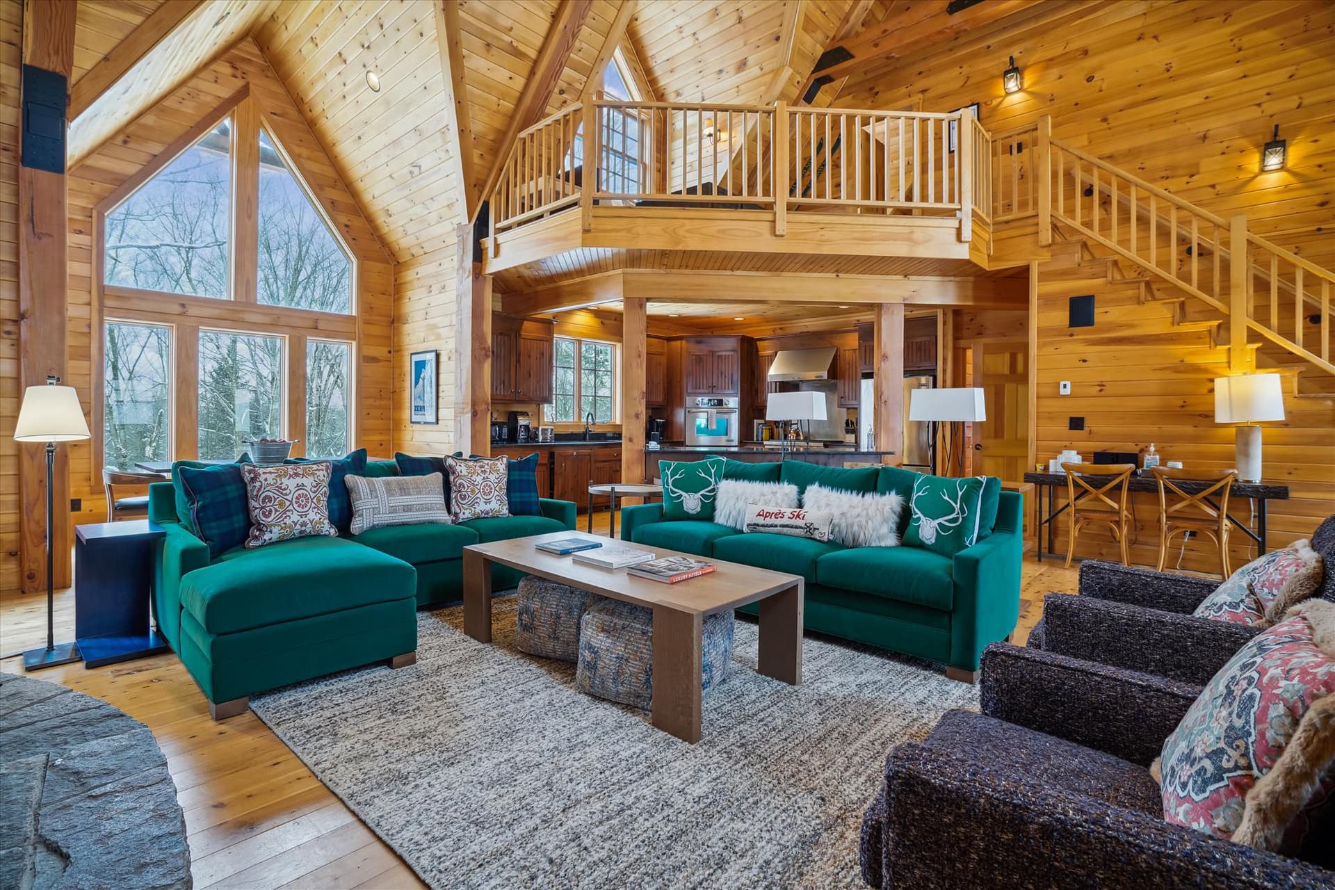 Lots of natural light.
