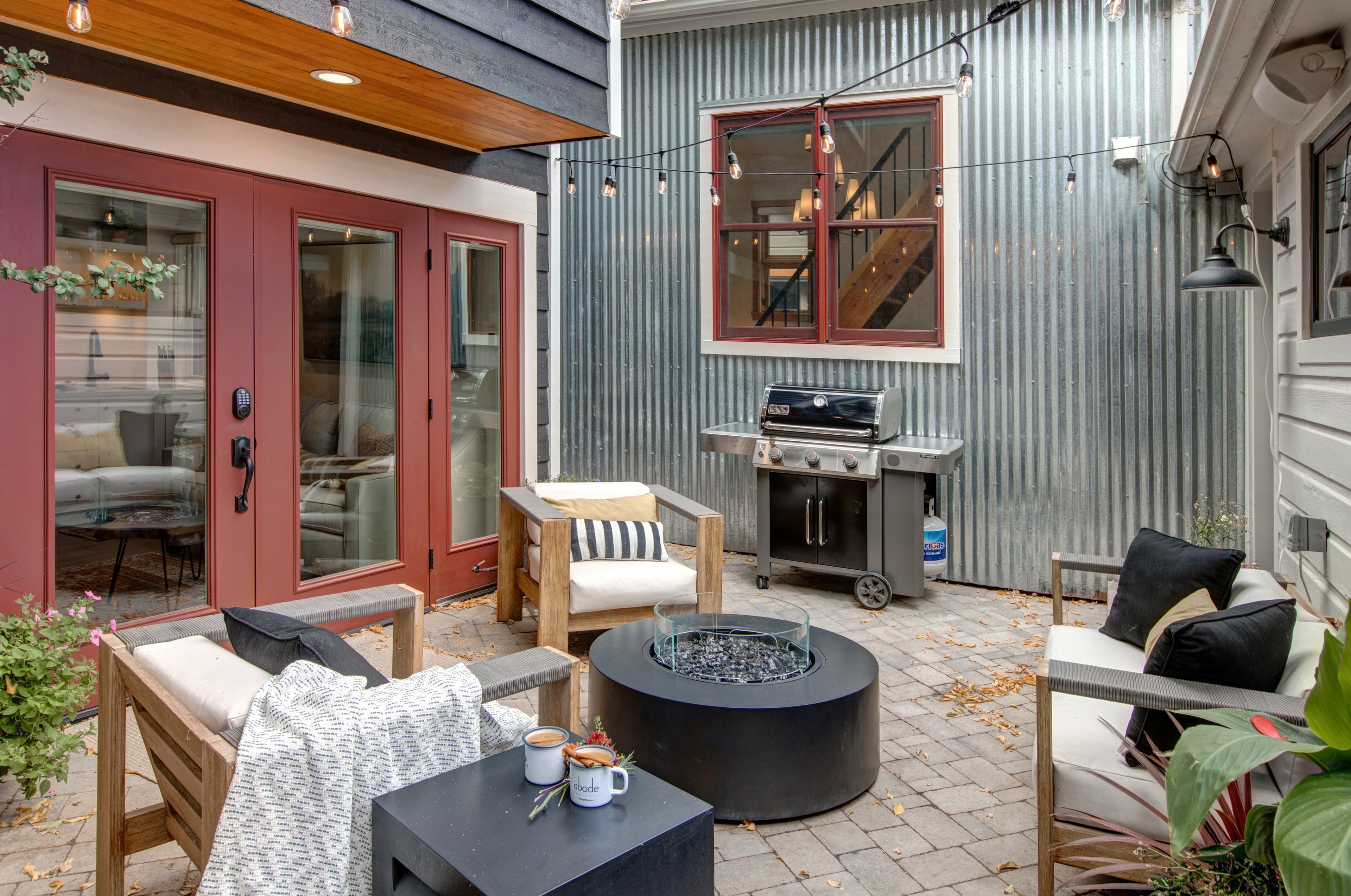Outdoor patio.