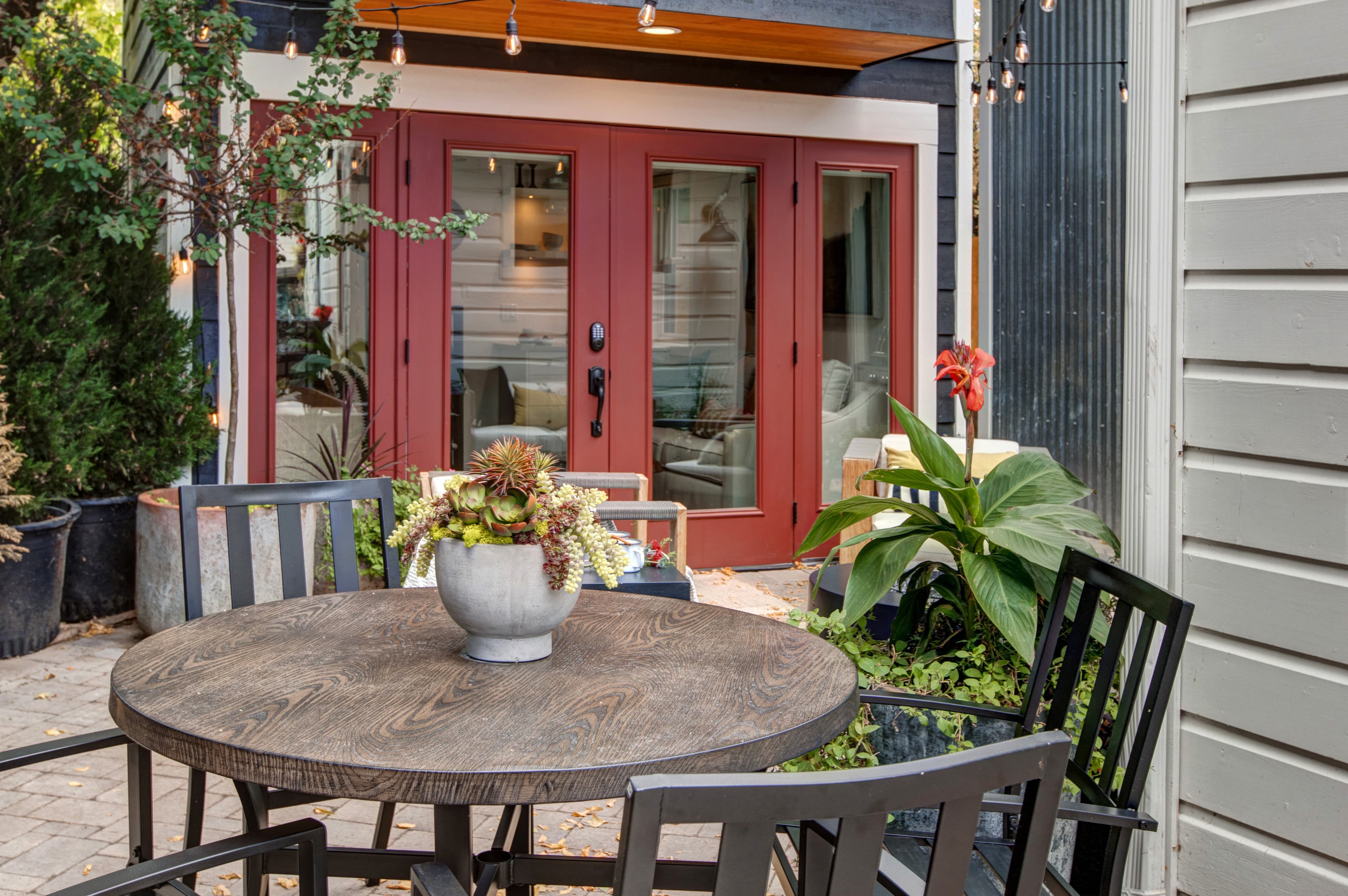 Outdoor patio.