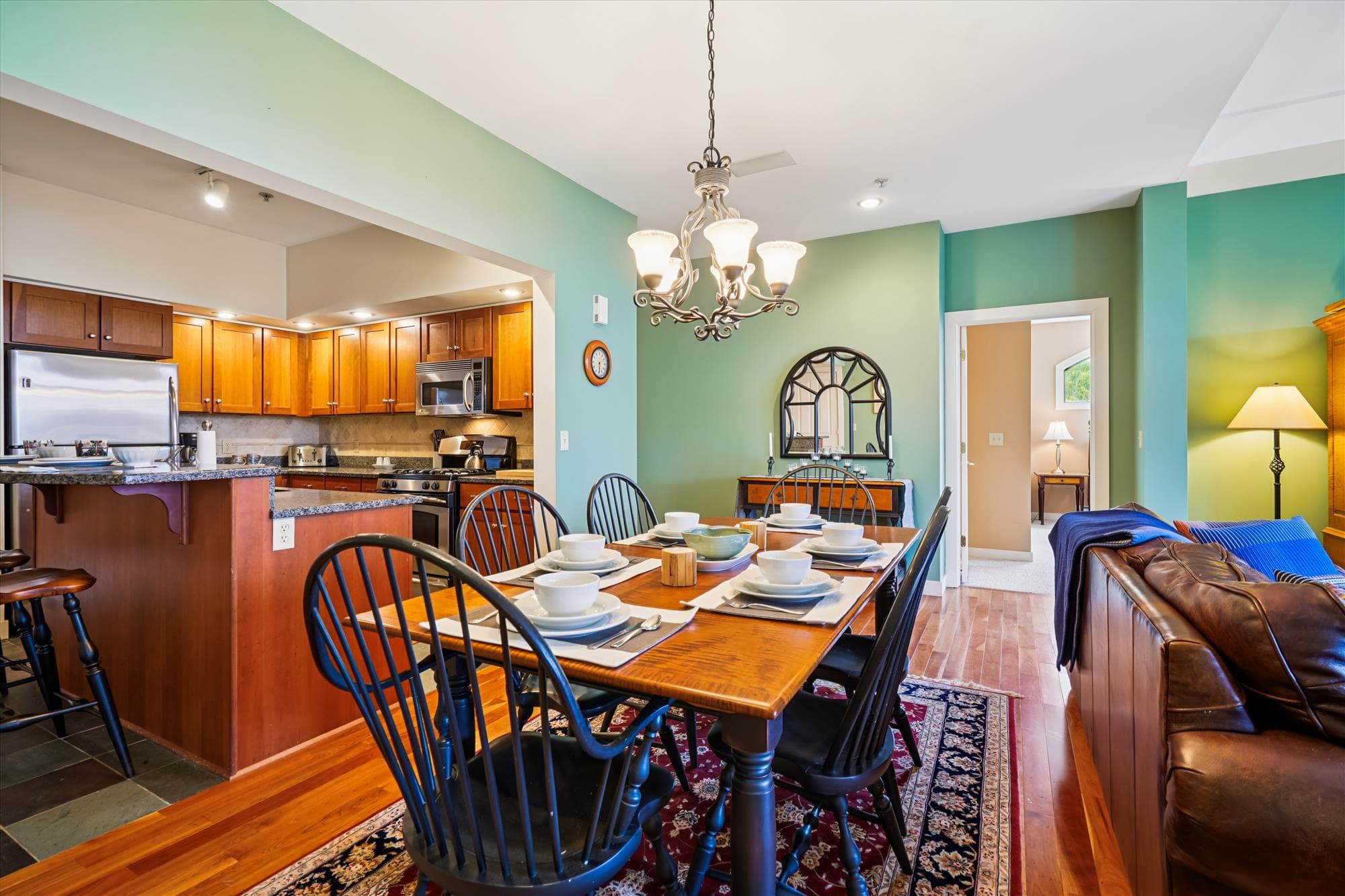 Gather around for meals, stories, and laughter that linger long after dinner. The open layout keeps everyone connected.