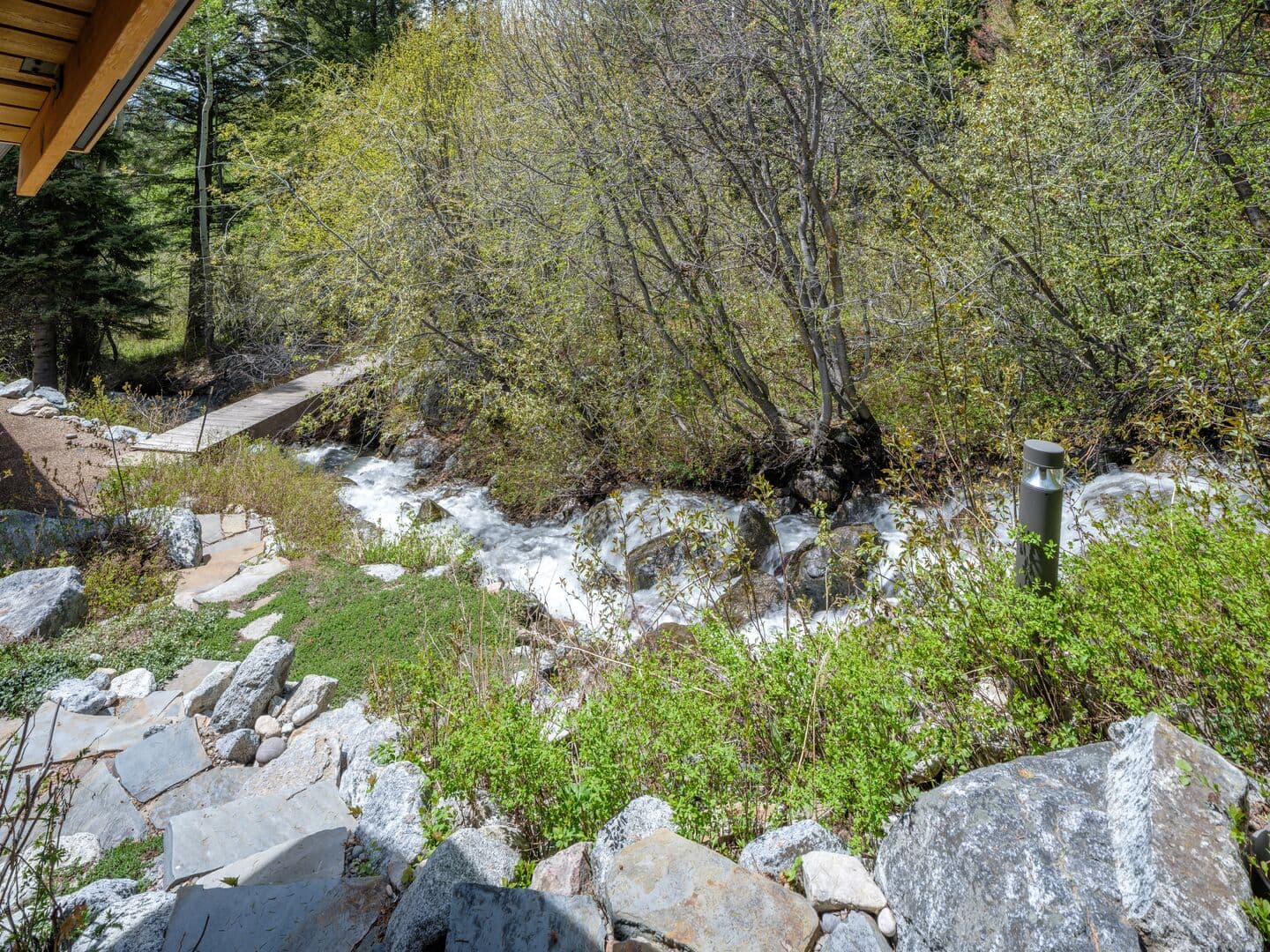 Seasonal Stream with Bridge