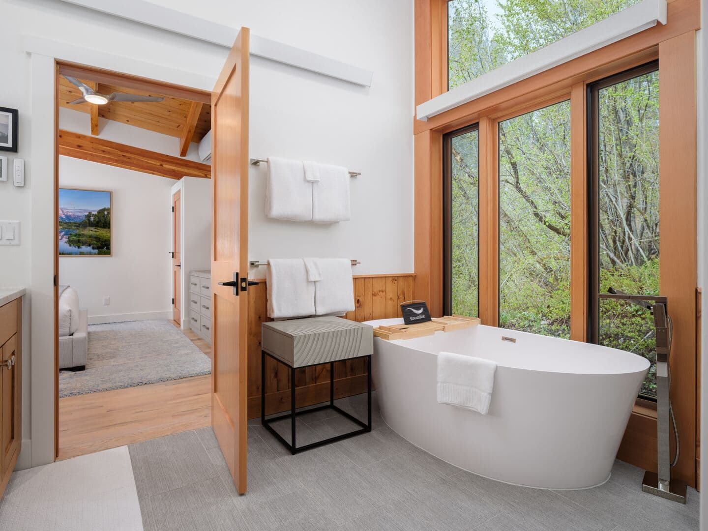 Master Bathroom with Soaking Tub