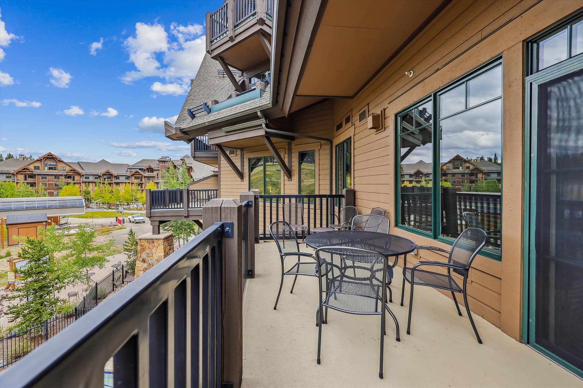 Balcony - Crystal Peak Lodge 7303 - Breckenridge Vacation Rental