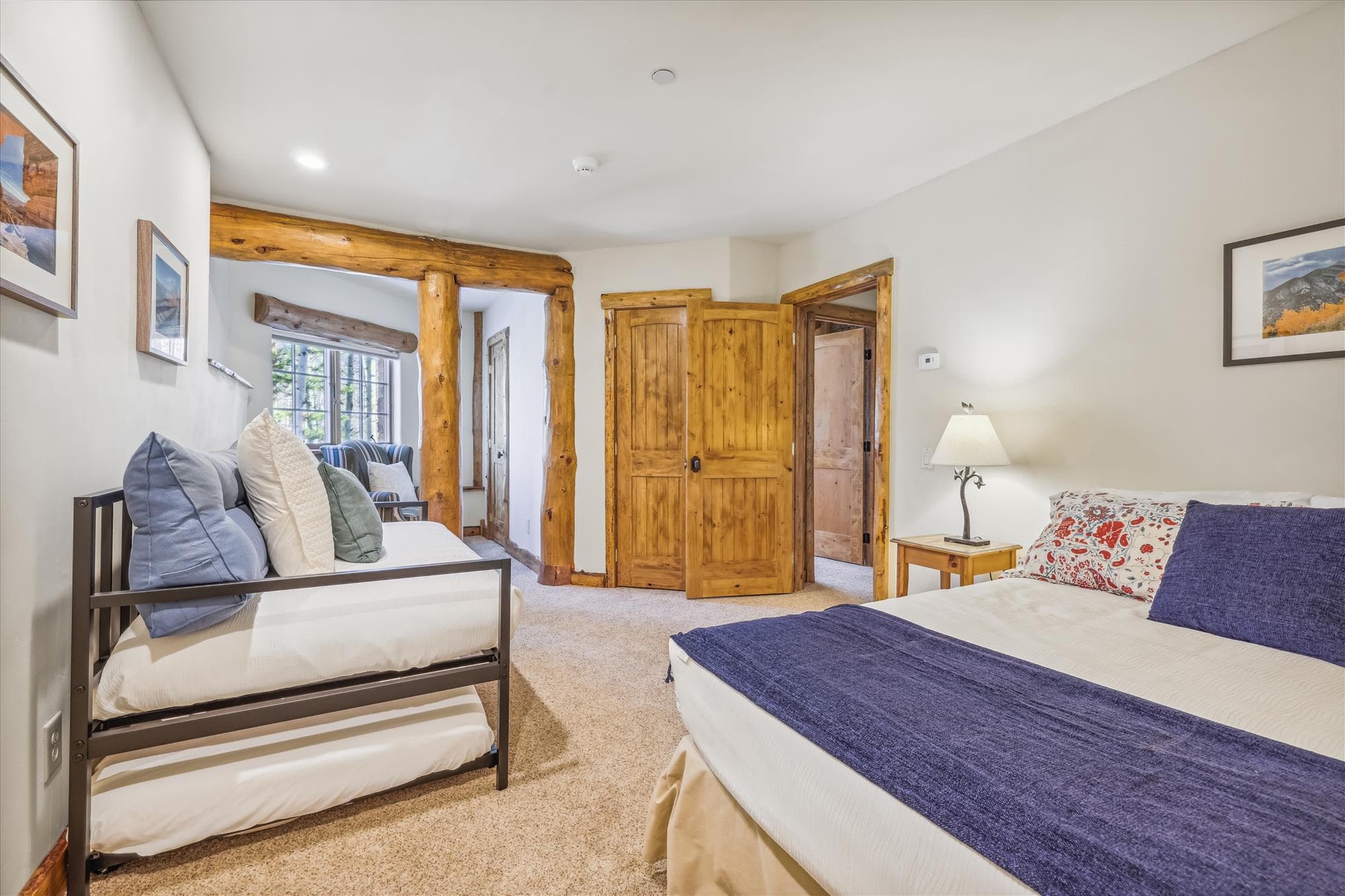 Bedroom - Endless Trails Cabin - Silverthorne Vacation Rental