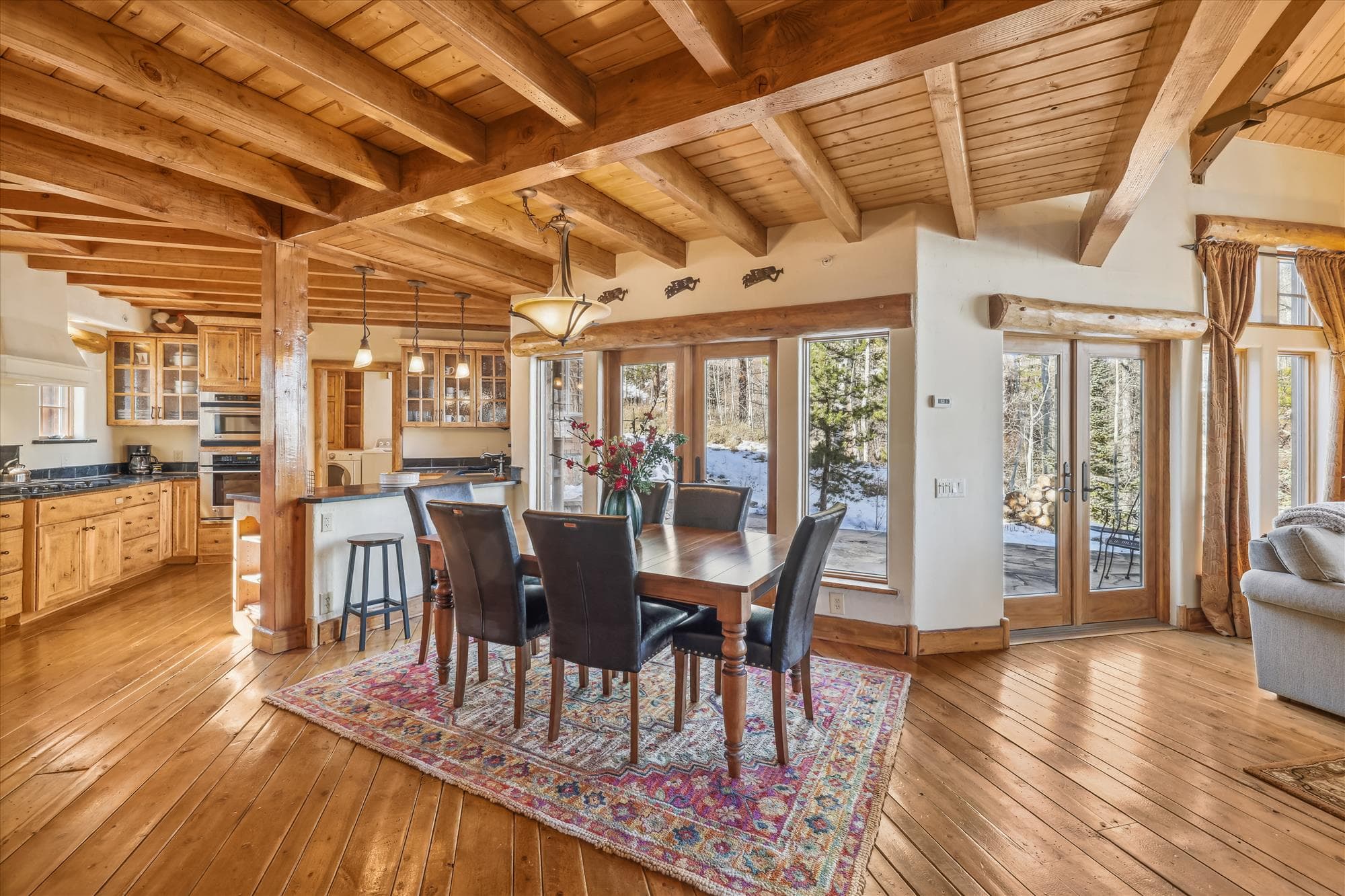 Dining Area - Endless Trails Cabin - Silverthorne Vacation Rental