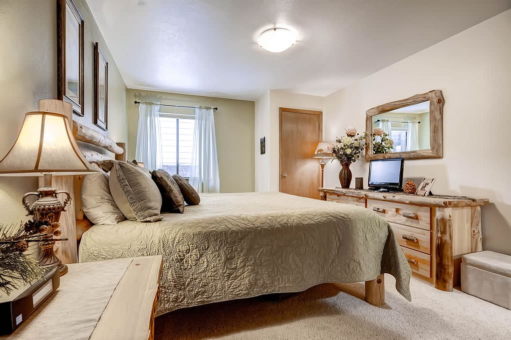 Bedroom - Park Place 101C - Breckenridge Vacation Rental