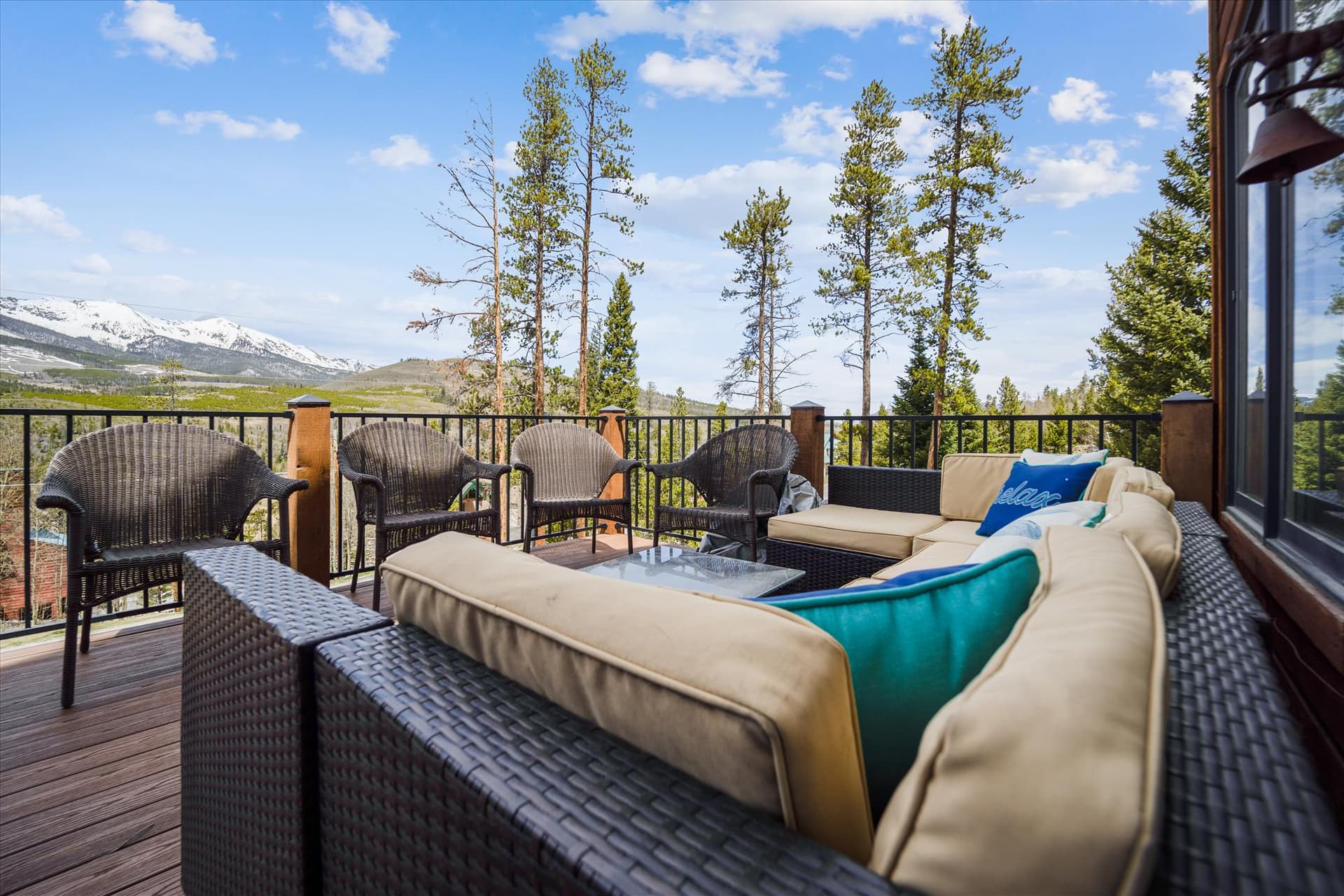 Deck - Powder Moose Villa - Breckenridge Vacation Rental