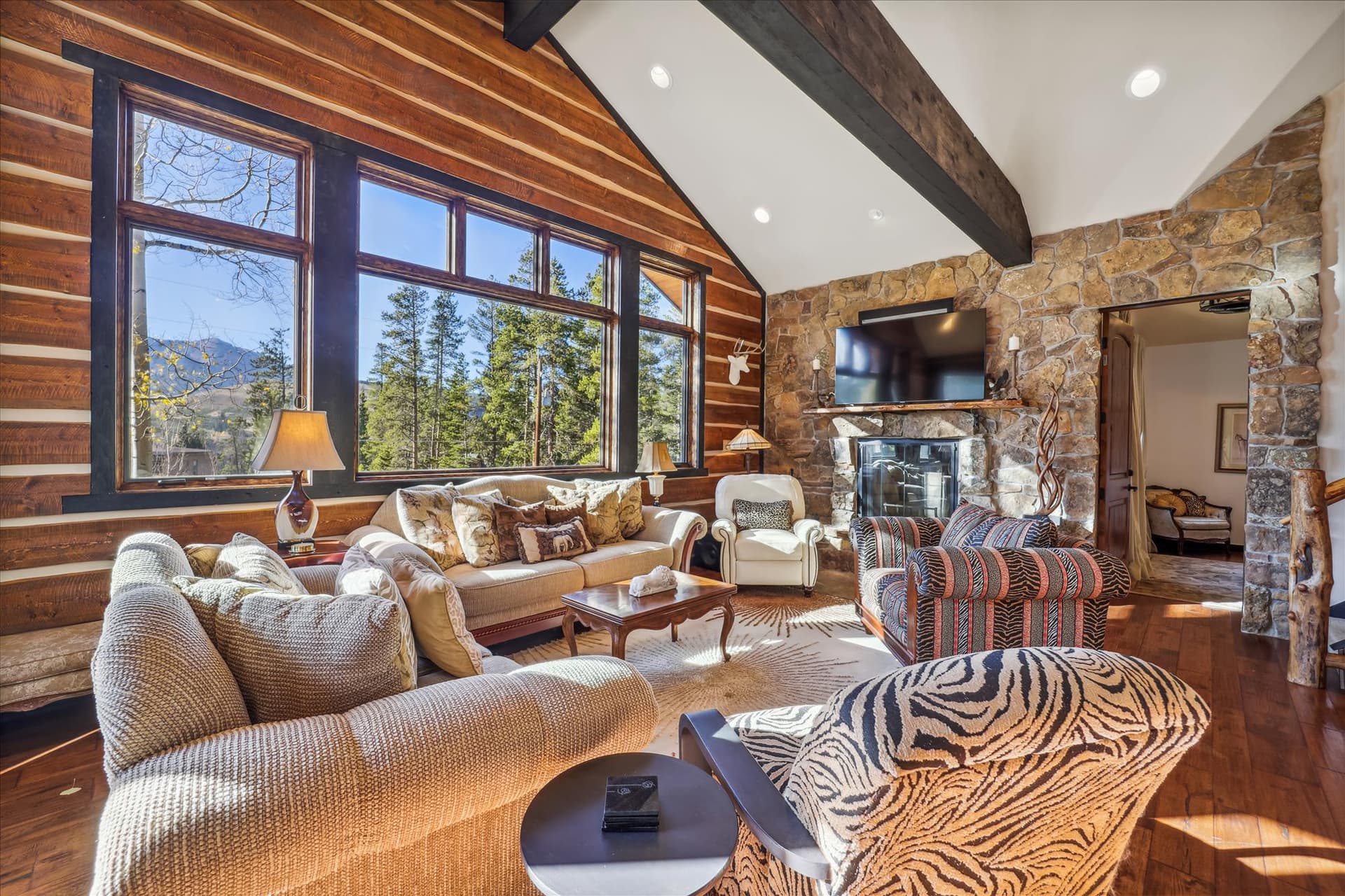Living Area - Silver Circle Lodge - Breckenridge Vacation Rental