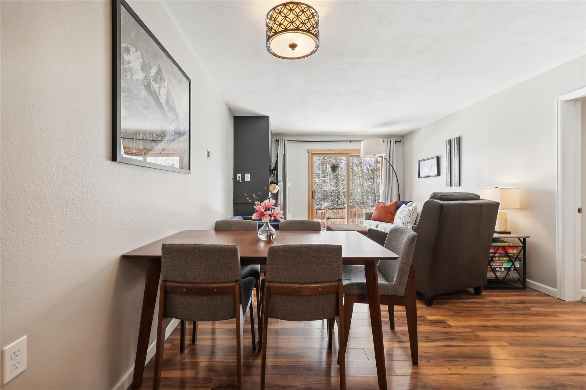 Dining Area, Snowdance 102A, Breckenridge Vacation Rental