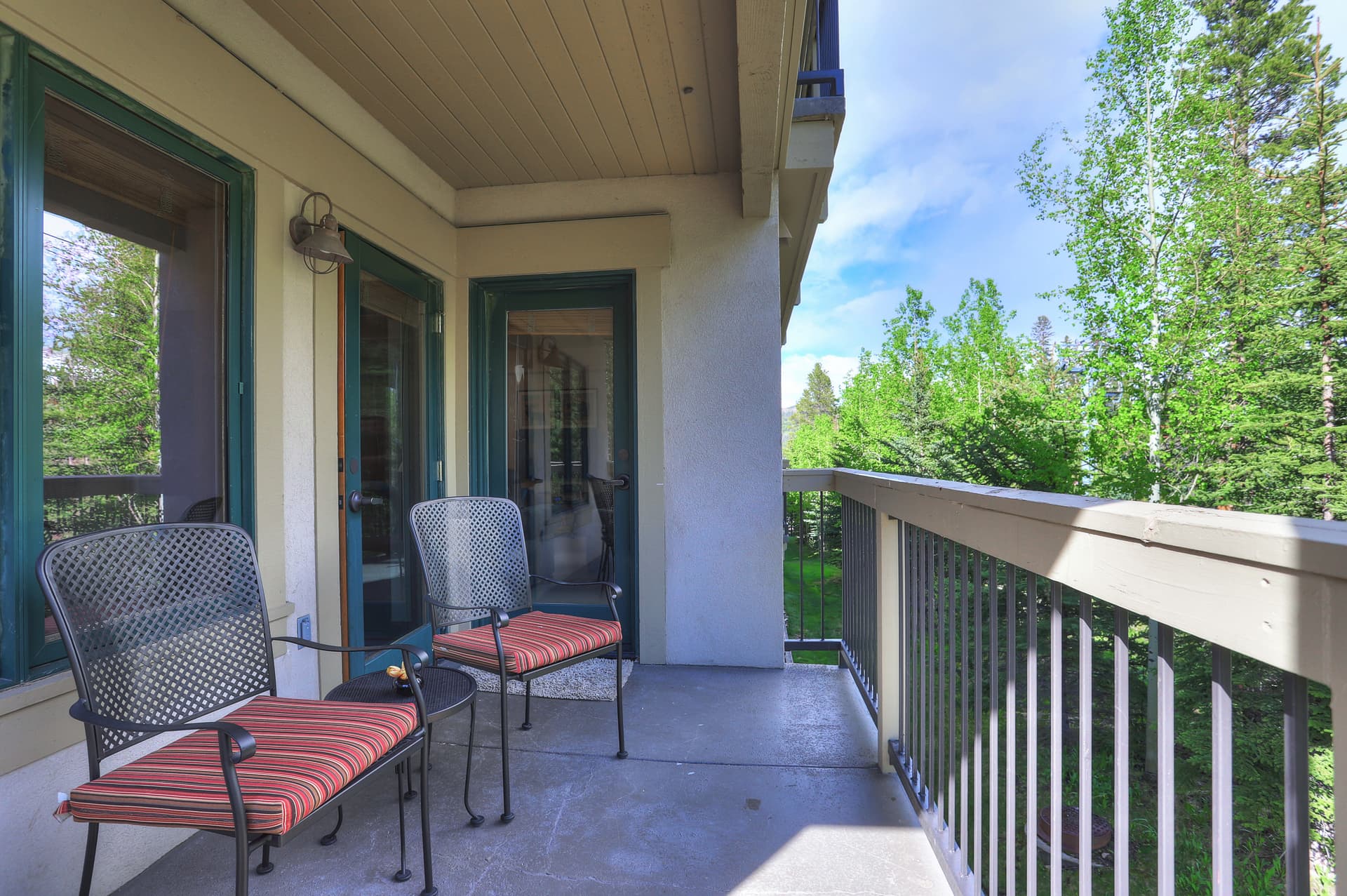 Balcony, Tyra Riverbend 213, Breckenridge Vacation Rental