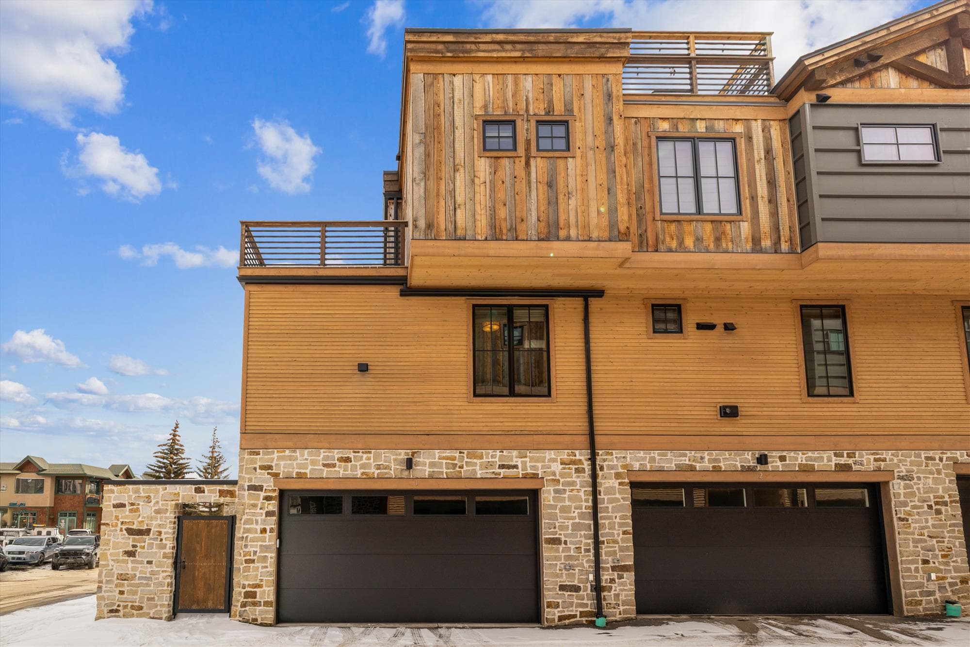Exterior, Decked Out Downtown, Frisco Vacation Rental