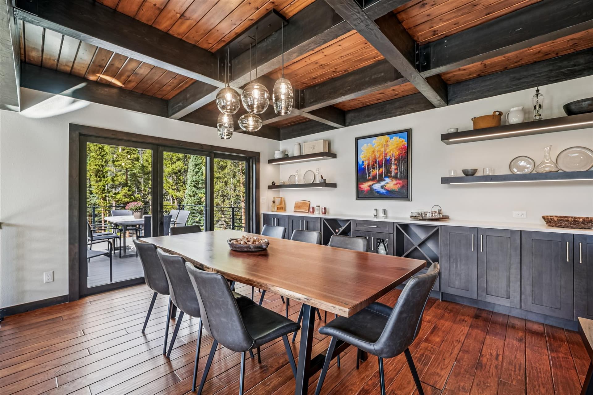 Dining Area - Summit Solitude Estate - Breckenridge Vacation Rental