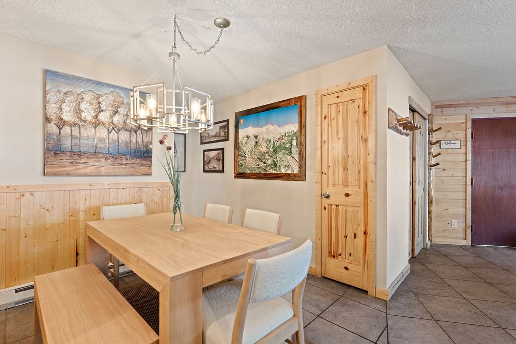 Dining Area - Pine Ridge 15A - Breckenridge Vacation Rental
