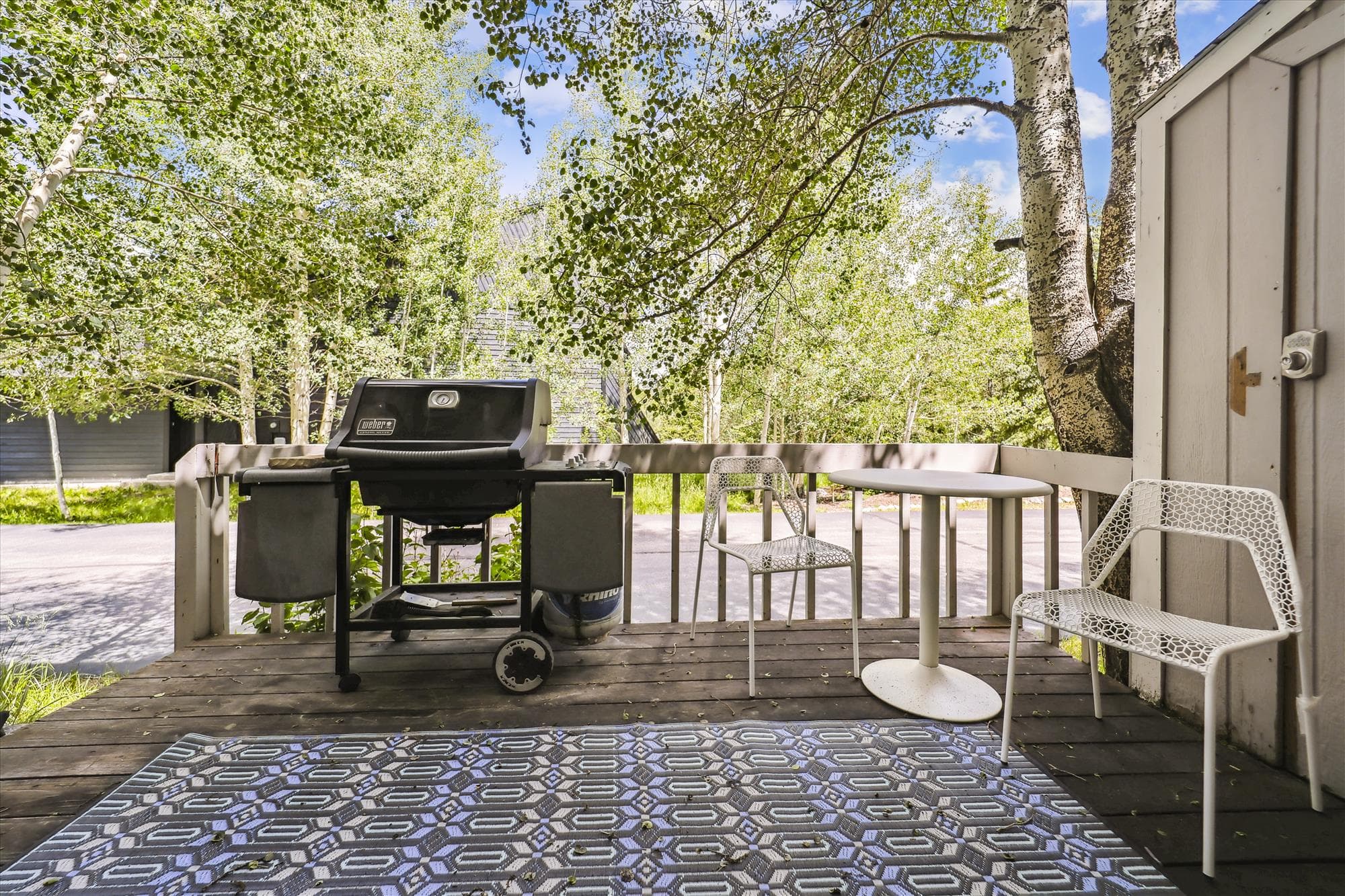 Deck - Frisco Creekside Retreat - Frisco Vacation Rental