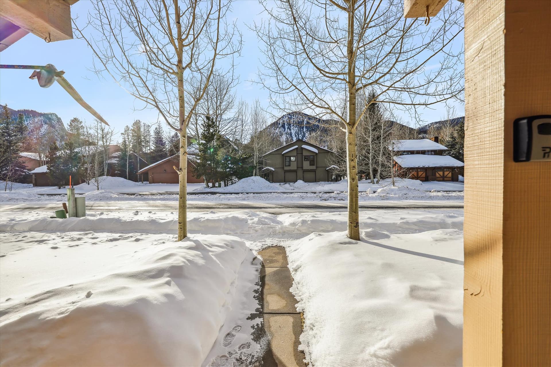 Patio - Moose Xing - Frisco Vacation Rental