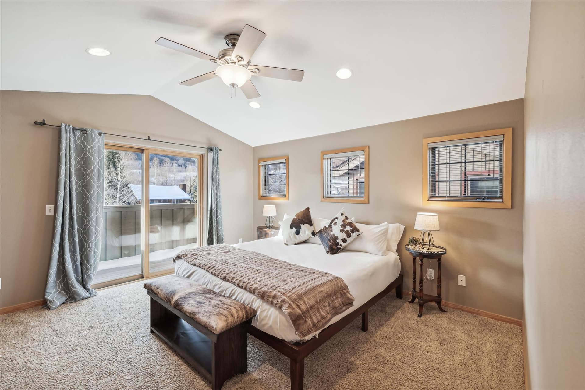 Bedroom - Moose Xing - Frisco Vacation Rental