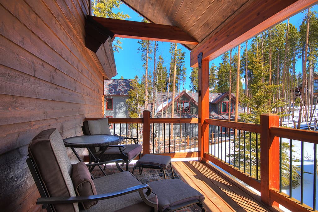 Deck - Mountain Majesty Manor - Breckenridge Vacation Rental