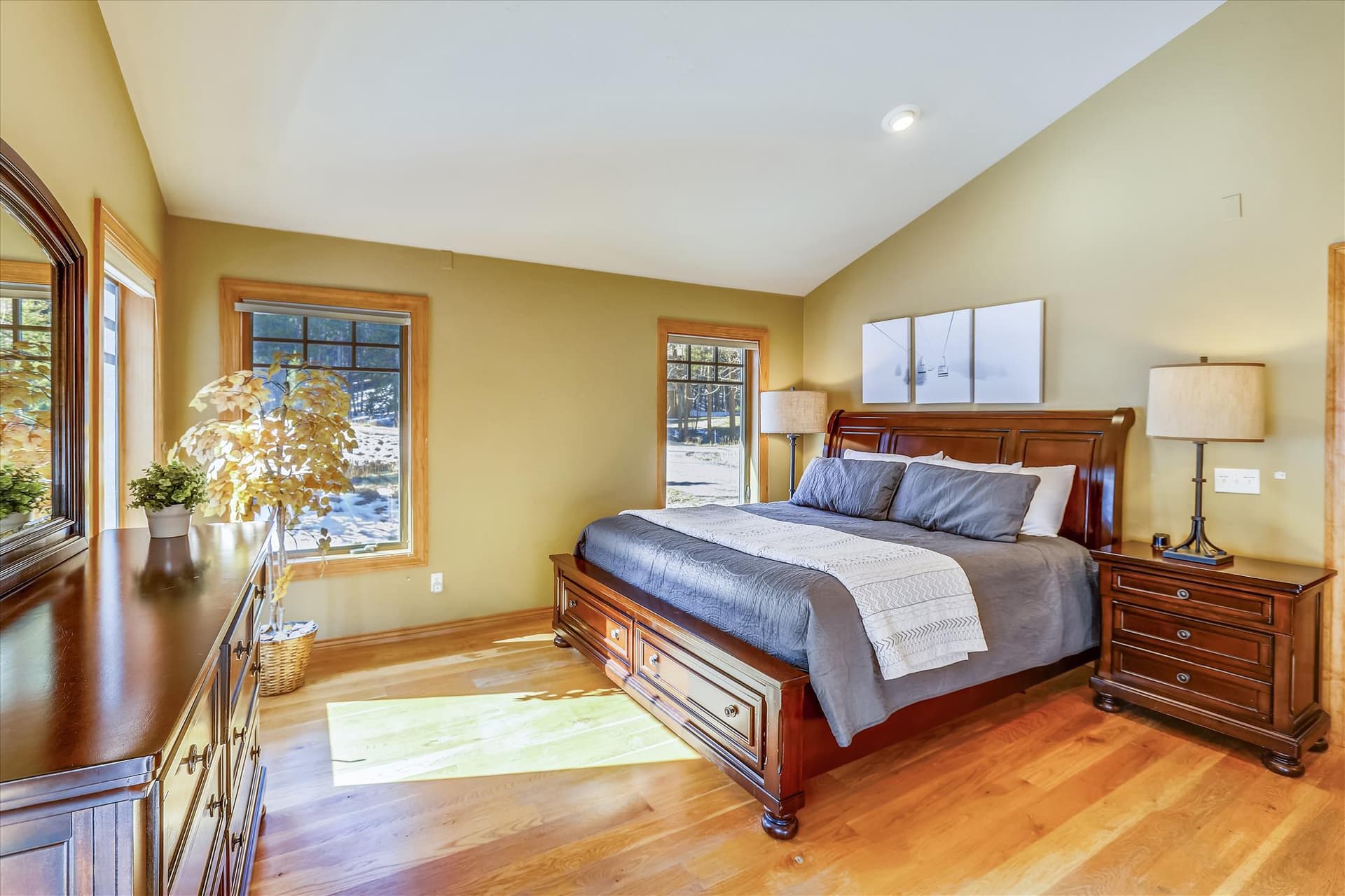 Bedroom, Snowy River Retreat, Breckenridge Vacation Rental