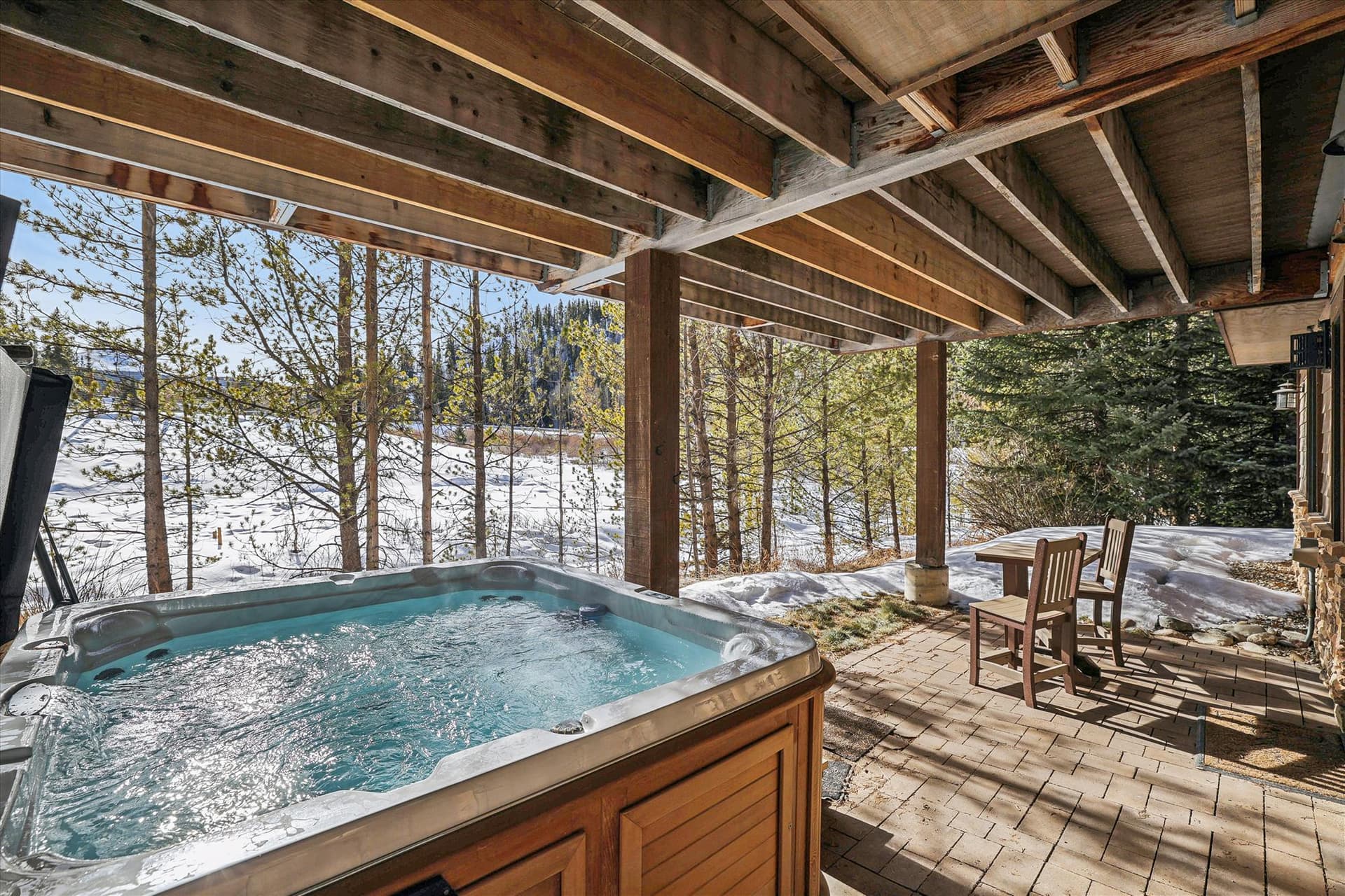 Hot Tub, The Beaver Lodge at Breckenridge, Breckenridge Vacation Rental