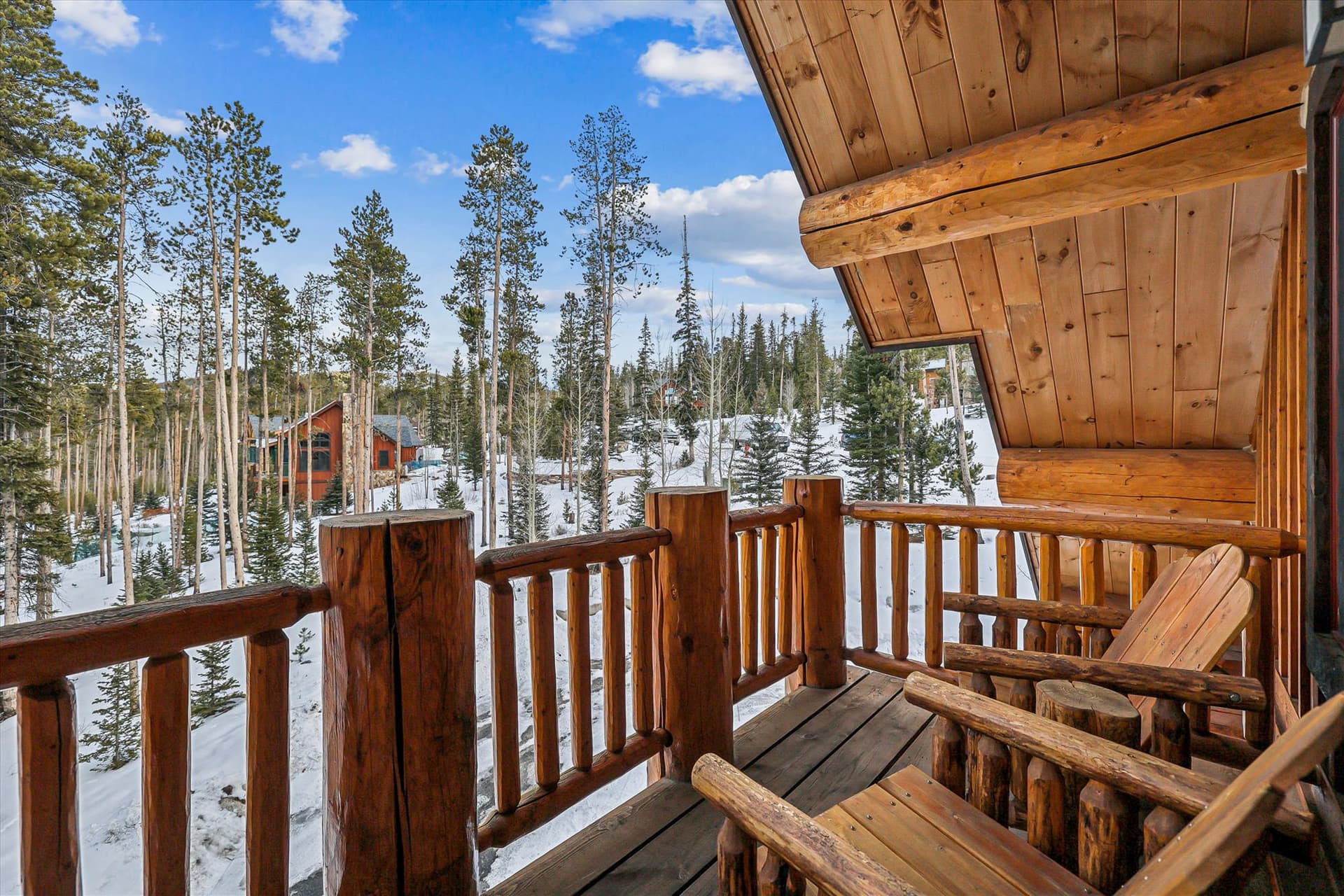 Deck/Balcony - Fireside Retreat - Breckenridge Vacation Rental