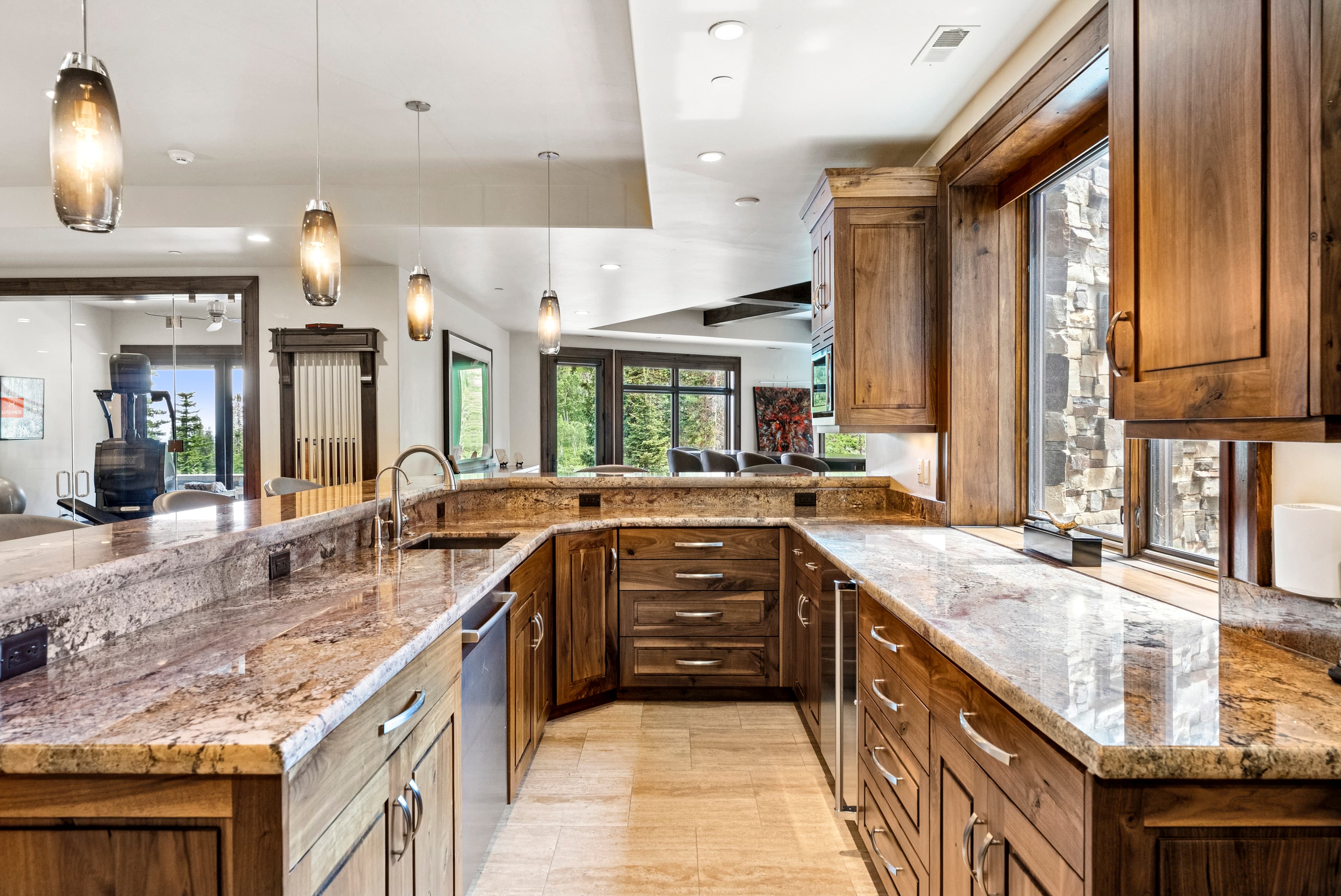 kitchen in game room