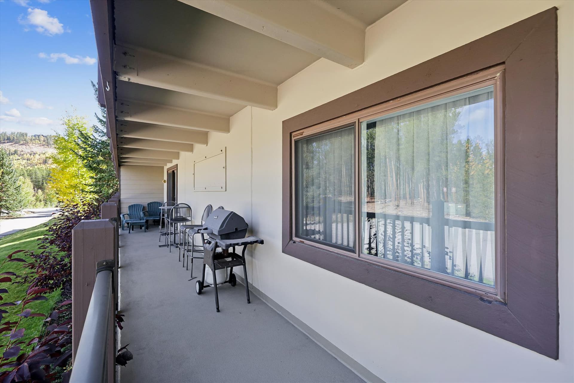 Balcony - Ski & Racquet A-G1 - Breckenridge Vacation Rental
