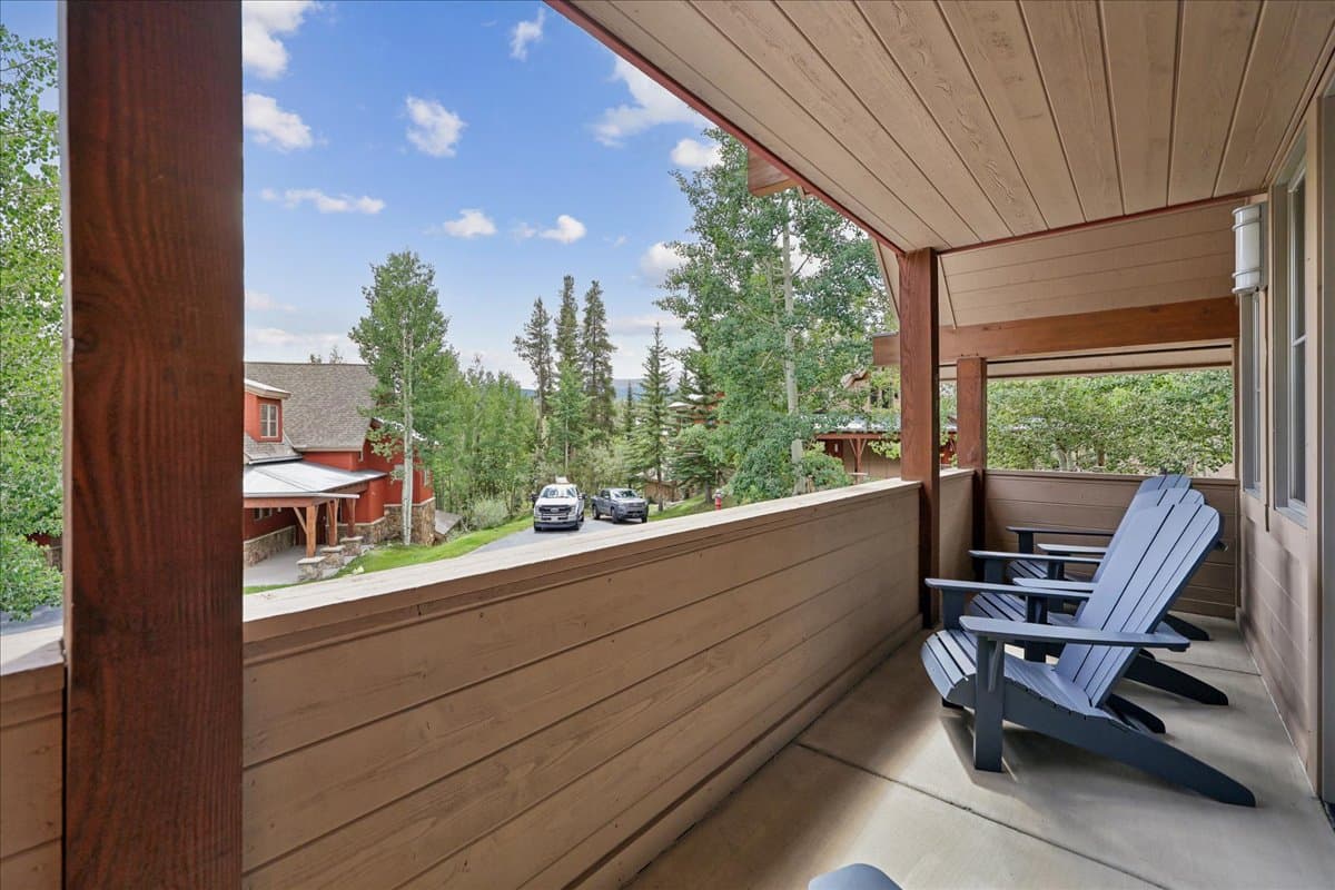 Balcony - Trail Nest - Breckenridge Vacation Rental