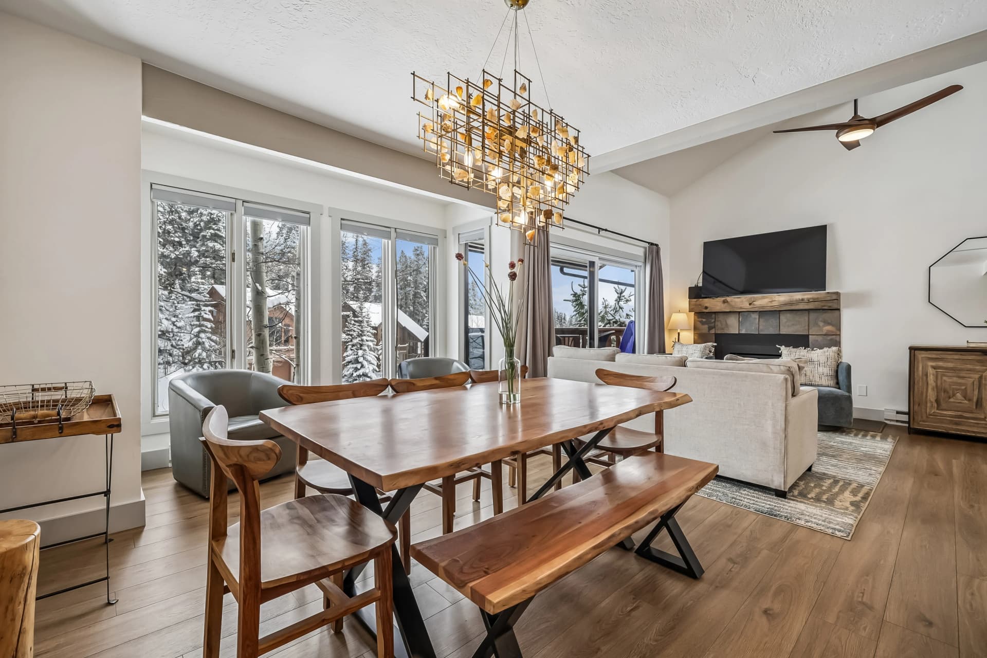 Dining Area - 4 O'Clock Lodge D27 - Breckenridge Vacation Rental