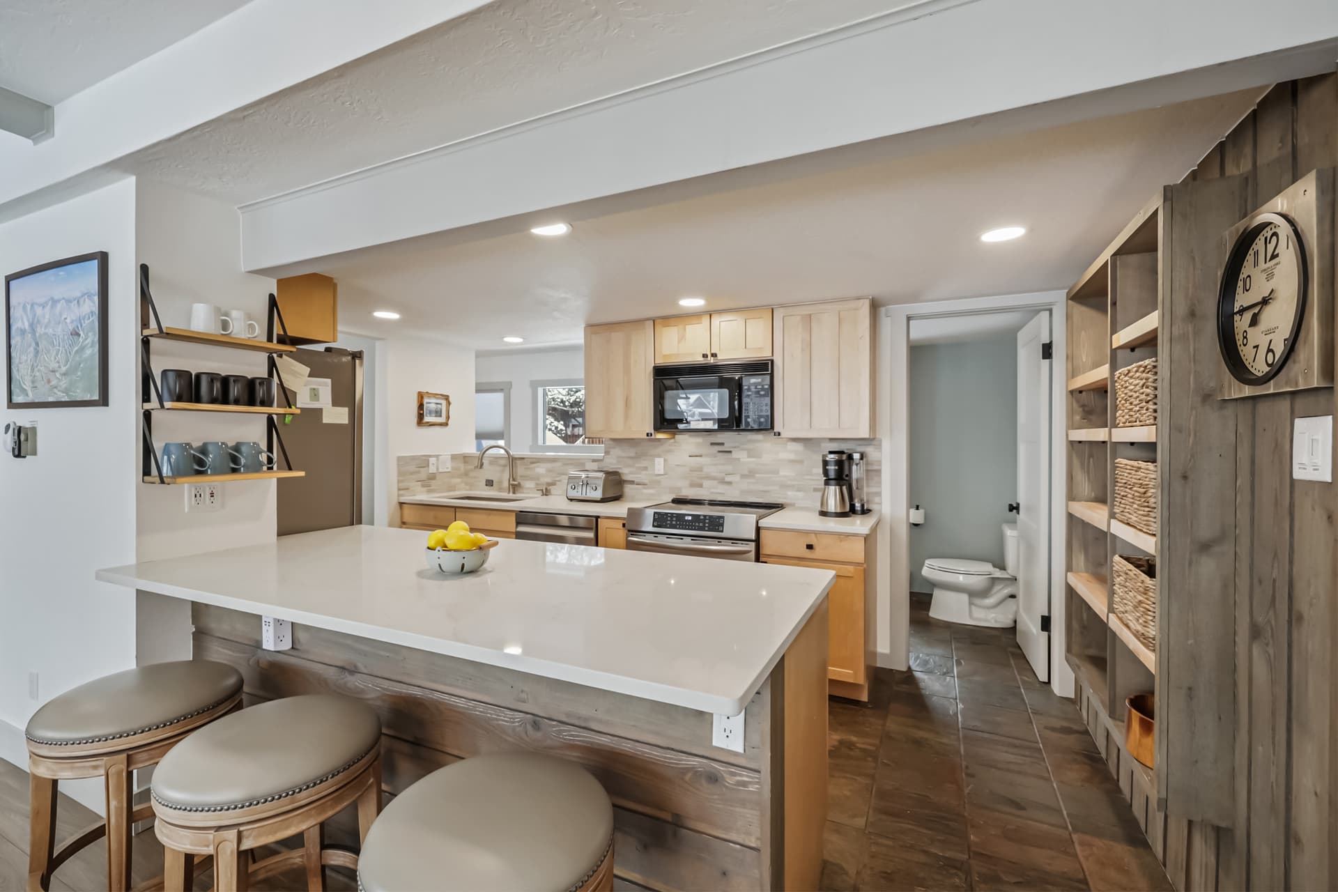 Kitchen - 4 O'Clock Lodge D27 - Breckenridge Vacation Rental