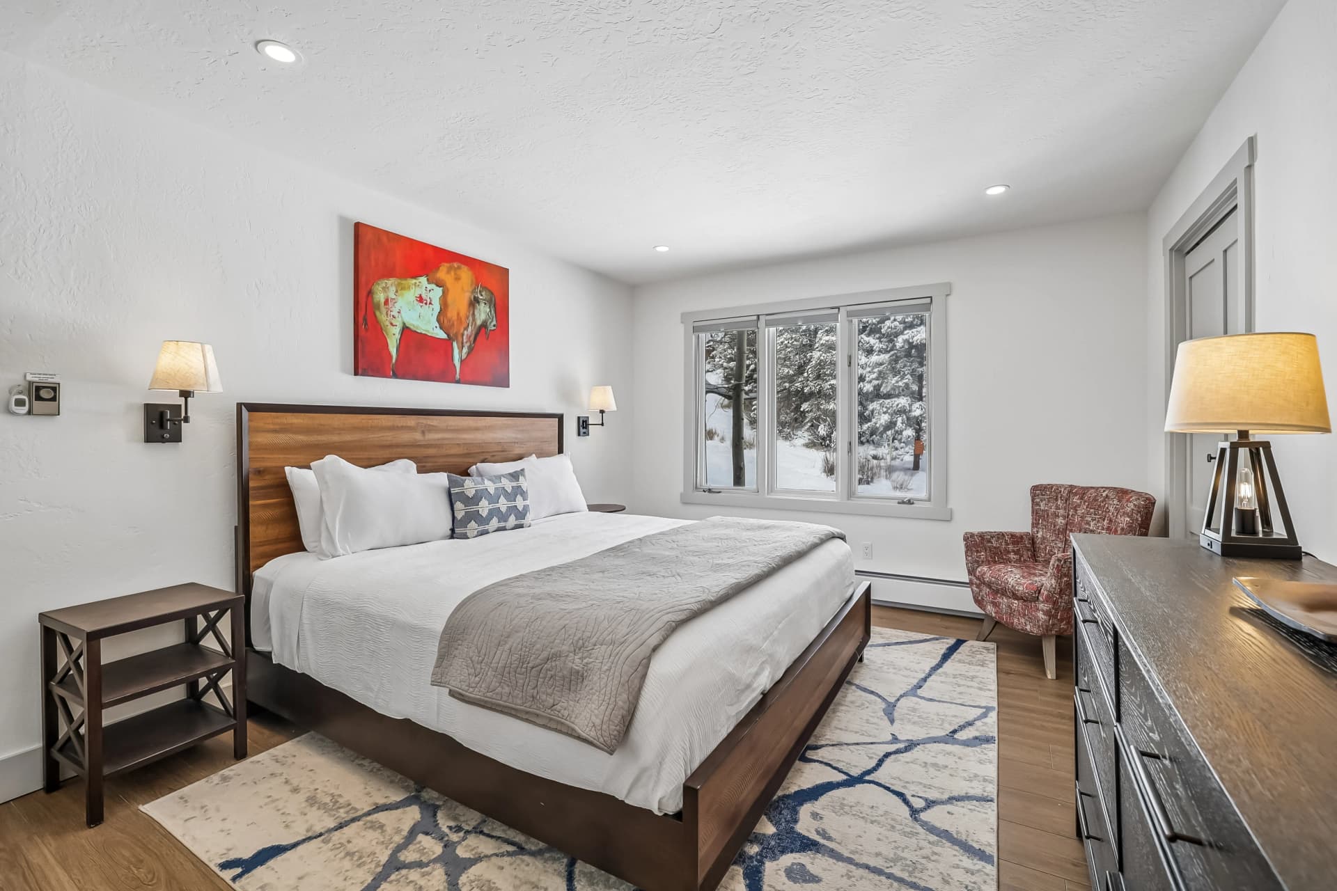 Bedroom - 4 O'Clock Lodge D27 - Breckenridge Vacation Rental