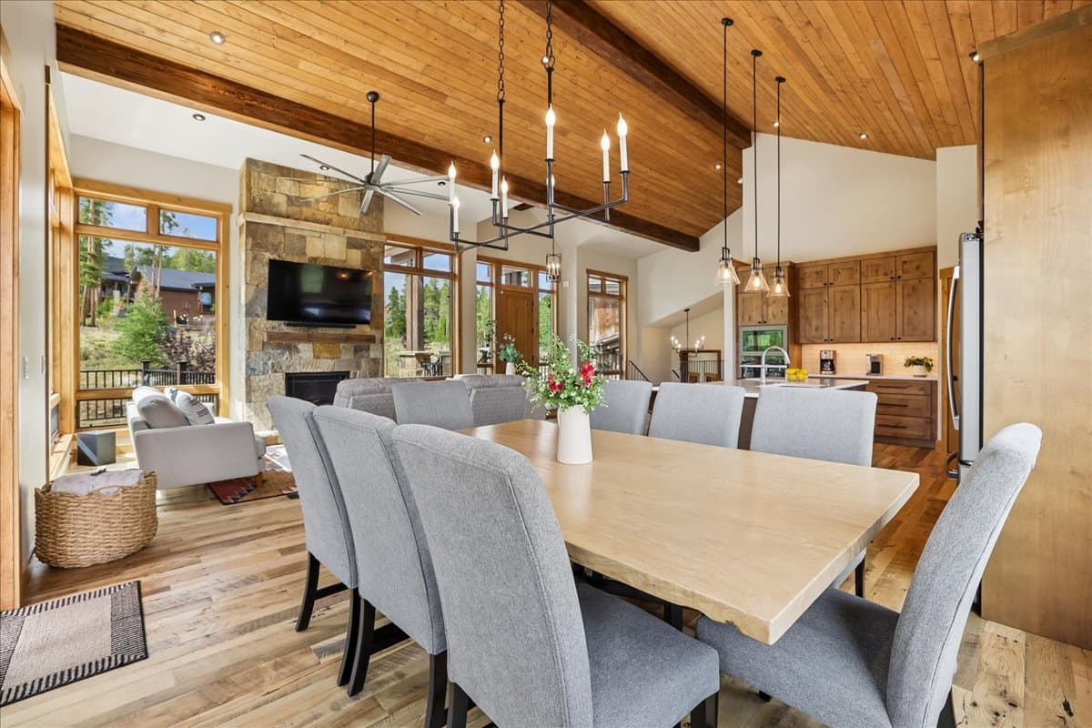 Dining Area - Alpine Exhale - Breckenridge Vacation Rental