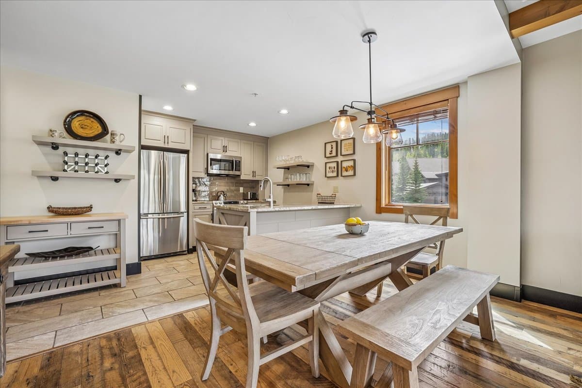 Dining Area - Mountain Thunder Lodge 1201 - Breckenridge Vacation Rental
