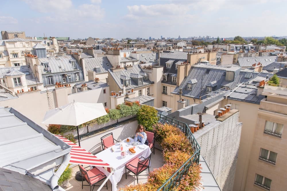 Rooftop terrace