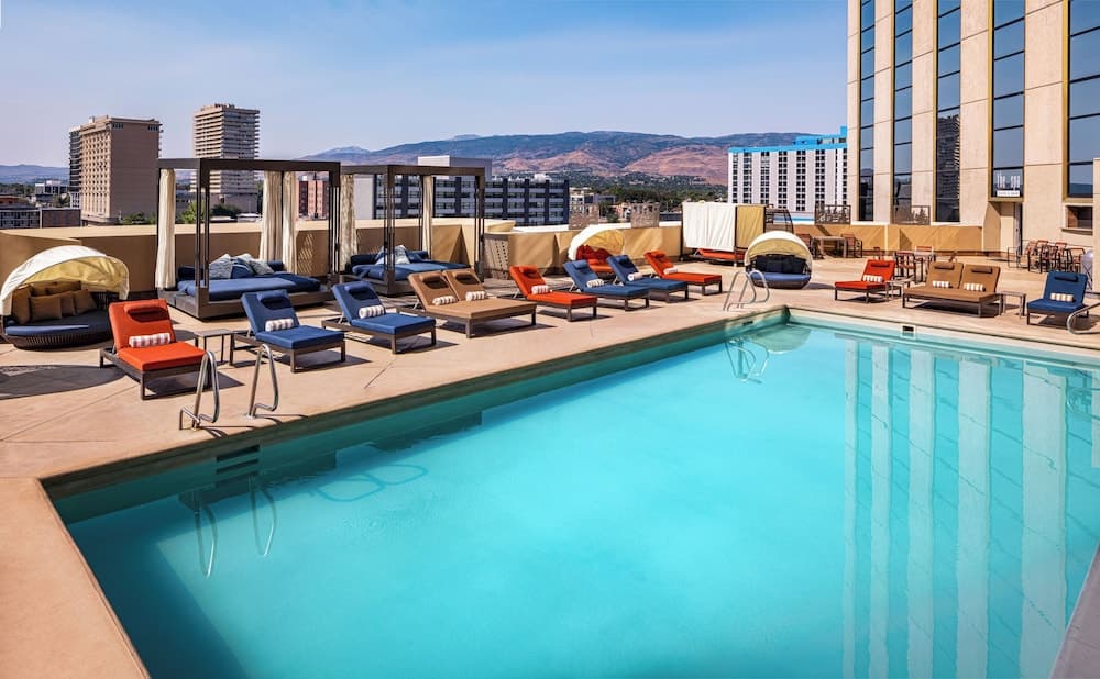 Rooftop pool