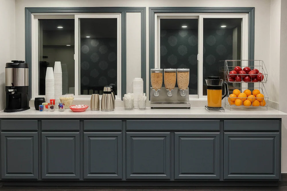 Breakfast area