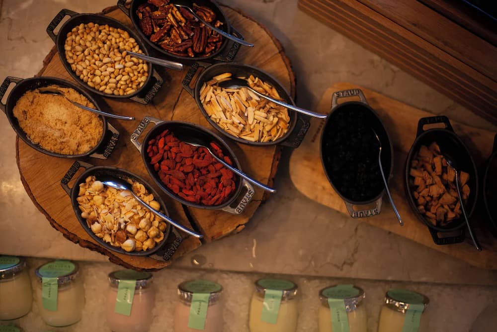 Breakfast buffet
