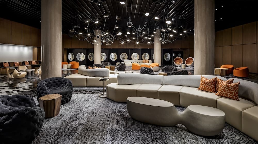Lobby sitting area