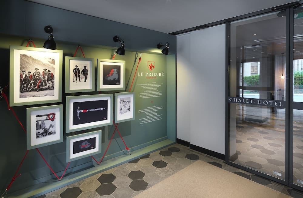 Interior entrance