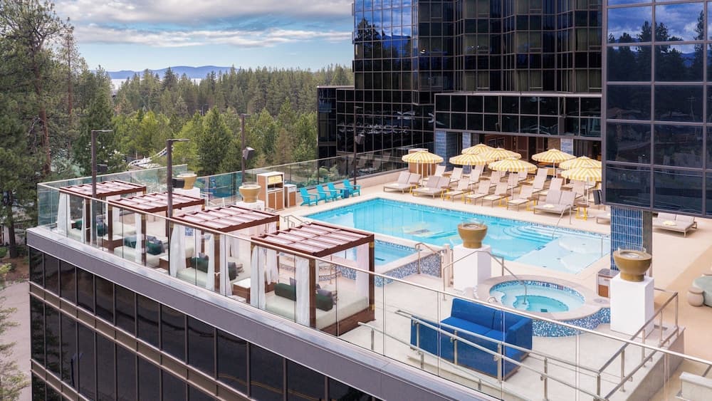 Rooftop pool