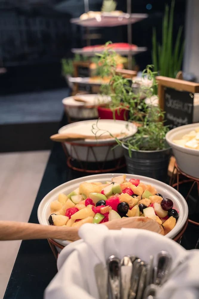 Breakfast buffet