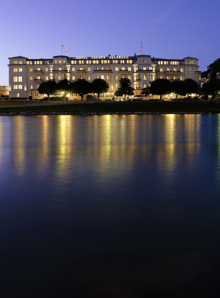 Front of property - evening/night