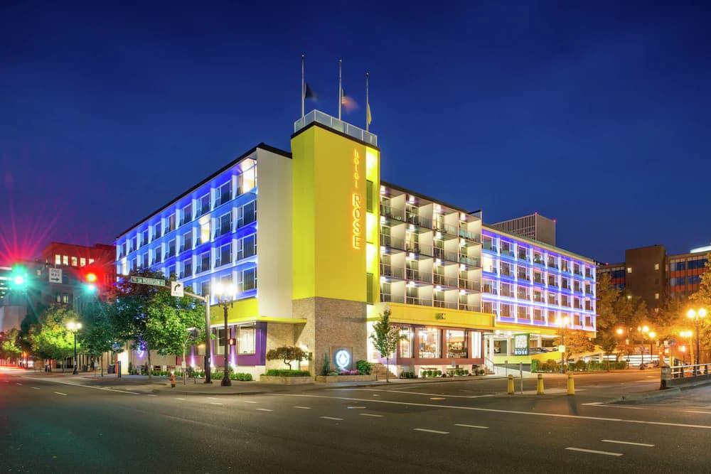 Front of property - evening/night
