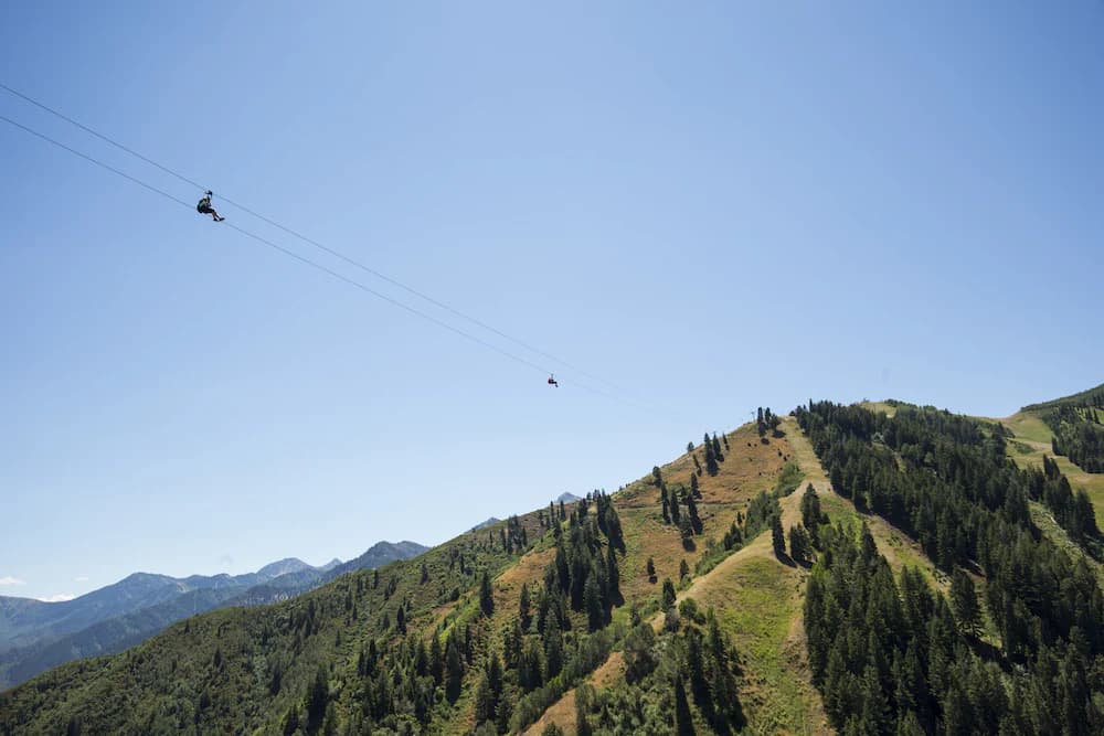 Ziplining