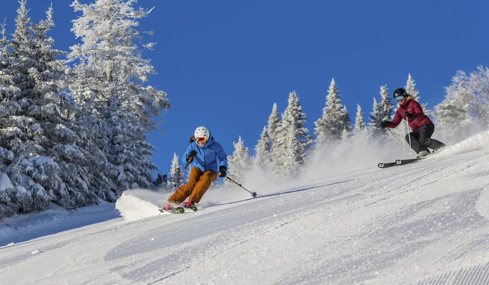 Skiing